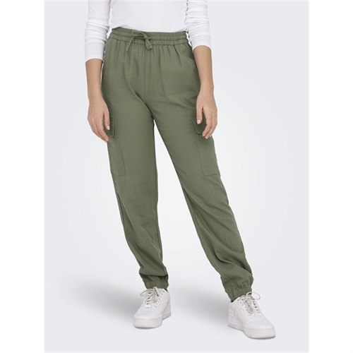 ONLY pantalone cargo in lino da donna 15310987  _3