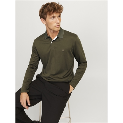 JACK&JONES polo a manica lunga 12259645 _5