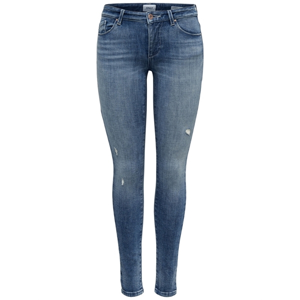 ONLY Jeans Skinny Donna OnlCARMEN REG SK ANK JNS REA19541 NOOS, Vita Normale, Lunghezza Alla Caviglia, 5 Tasche, Mix Cotone E Viscosa