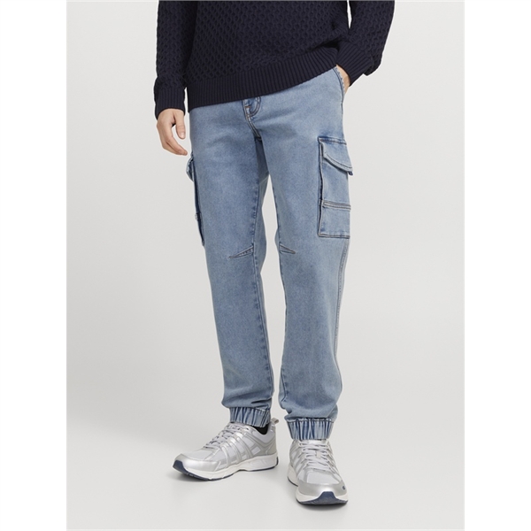 JACK&JONES JJIPAUL JJFLAKE I.K MF 473 jeans cargo uomo 12269597 _4
