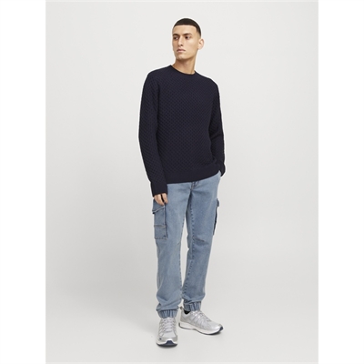 JACK&JONES JJIPAUL JJFLAKE I.K MF 473 jeans cargo uomo 12269597 _8