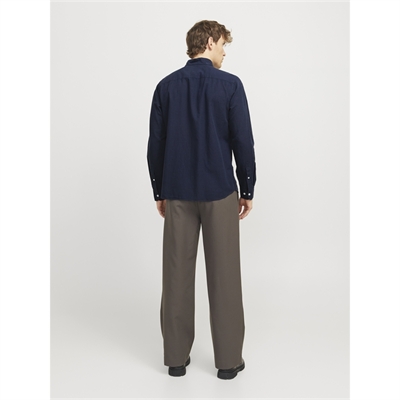 JACK&JONES camicia misto lino manica lunga uomo 12270088 _4