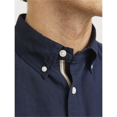 JACK&JONES camicia misto lino manica lunga uomo 12270088 _5
