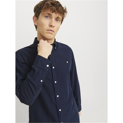 JACK&JONES camicia misto lino manica lunga uomo 12270088 _6