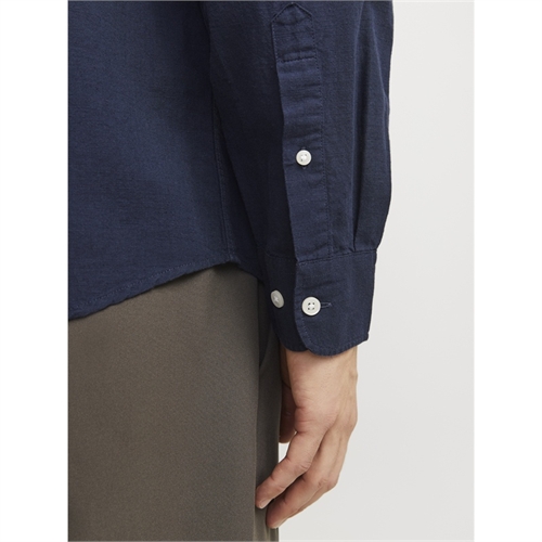JACK&JONES camicia misto lino manica lunga uomo 12270088 _7