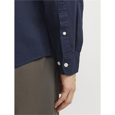 JACK&JONES camicia misto lino manica lunga uomo 12270088 _7