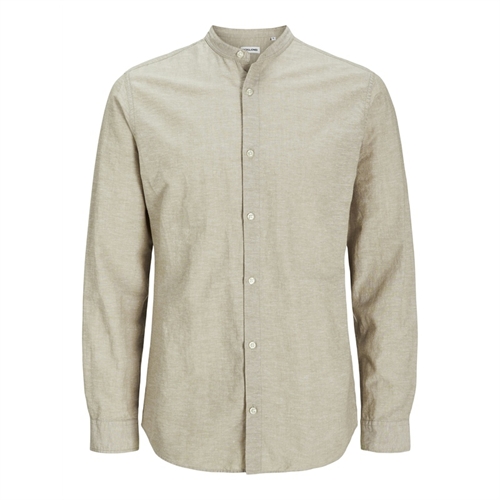 JACK&JONES camicia coreana uomo di lino 12268966