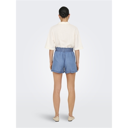 Shorts-Donna-Vita-Alta-in-TENCEL-con-Cintura-15338315-ONLY-4