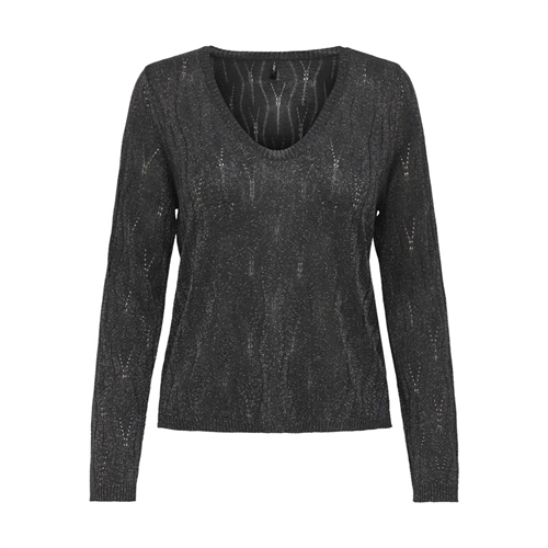 only-onlmella-maglione-glitter-scollo-a-v-donna-15324594