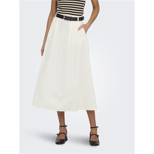 gonna-lunga-donna-only-zora-vita-alta-cotone-cintura-plissettata-15370607