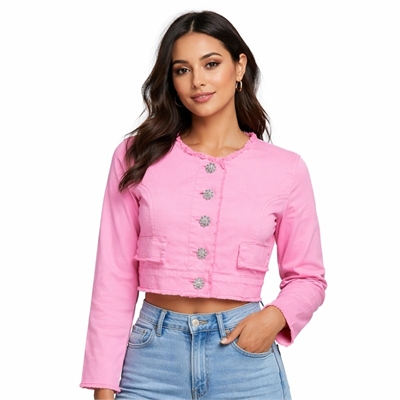 ONLY jacket da donna onlkiki in denim 15295953