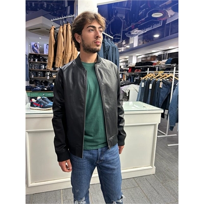 giacca ecopelle uomo