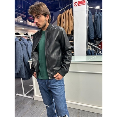 giacca ecopelle uomo