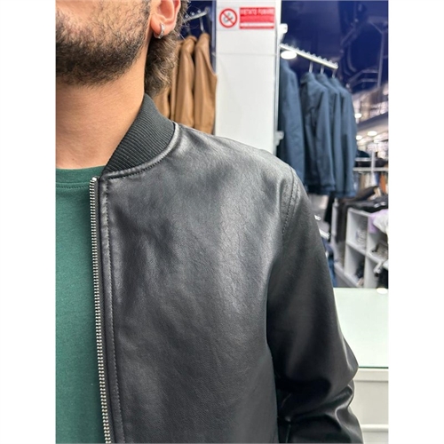 giacca ecopelle uomo