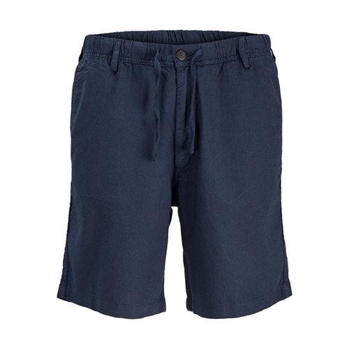 12292332-Pantaloncini Jogger Uomo Jack & Jones Relaxed Fit in Cotone e Lino