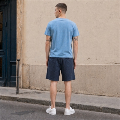 12292332-Pantaloncini Jogger Uomo Jack & Jones Relaxed Fit in Cotone e Lino