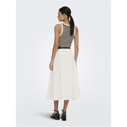 gonna-lunga-donna-only-zora-vita-alta-cotone-cintura-plissettata-15370607
