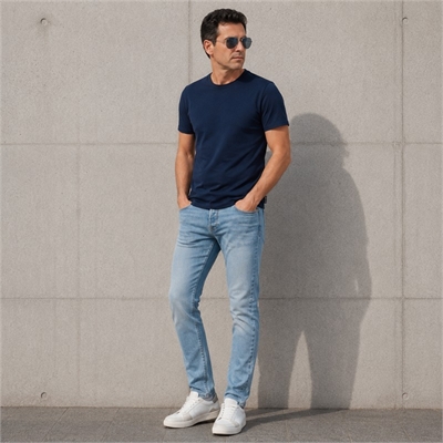 jack-jones-tshirt-uomo-basic-slim-fit-cotone-biologico-elasticizzato