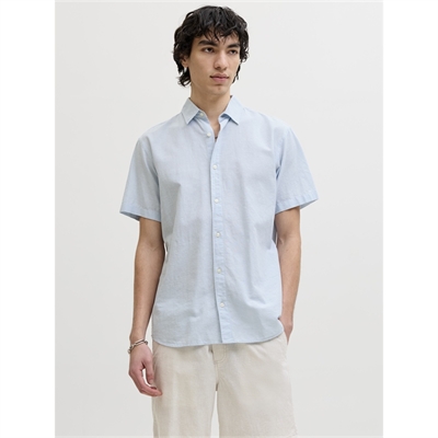 camicia-uomo-jack-jones-breeze-lino-cotone-regular-fit-manica-corta