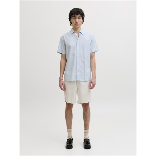 camicia-uomo-jack-jones-breeze-lino-cotone-regular-fit-manica-corta