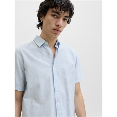 camicia-uomo-jack-jones-breeze-lino-cotone-regular-fit-manica-corta
