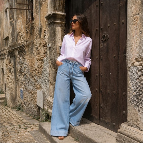 Camicia-oversize-donna-ONLY-strass–stile-raffinato-easy-chic