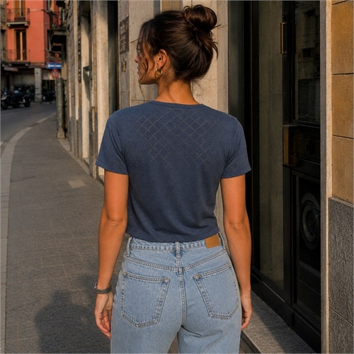 15367598-t-shirt-corta-jersey-donna