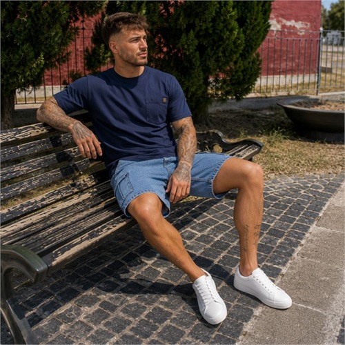 JACK&JONES bermuda di jeas tasconato 12272557