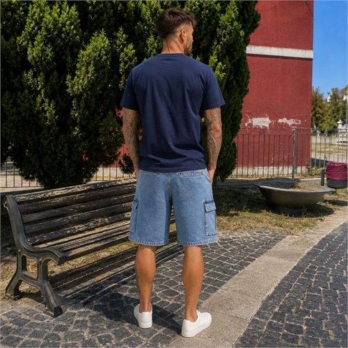 JACK&JONES bermuda di jeas tasconato 12272557