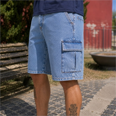 JACK&JONES bermuda di jeas tasconato 12272557