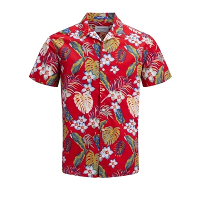 12152596 camicia mezza manica hawaiana jack & Jones 5