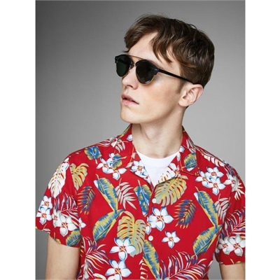 12152596 camicia mezza manica hawaiana jack & Jones 8