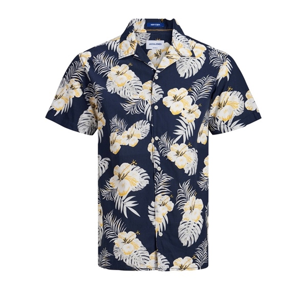 12152596 camicia mezza manica hawaiana jack & Jones 9