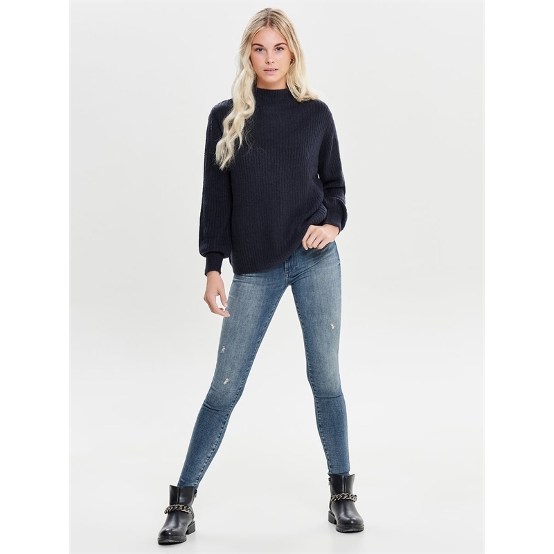 ONLY Jeans Donna Elasticizzati Vita Bassa - Taglio Dritto, Gamba Larga - Foto 5