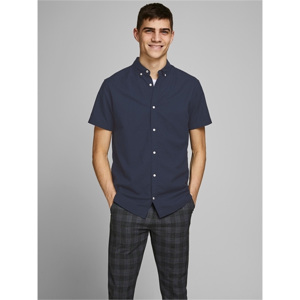 JACK&JONES camicia di lino uomo 12163857 4