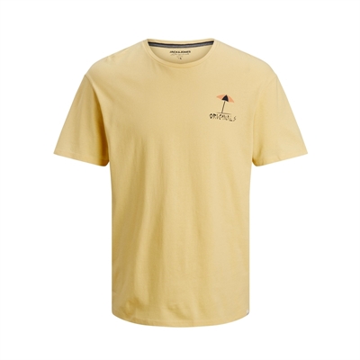 12188974 t-Shirt uomo con stampa jack jones giallo