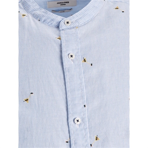 12187592 Camicia uomo in lino coreana Jack Jones 4
