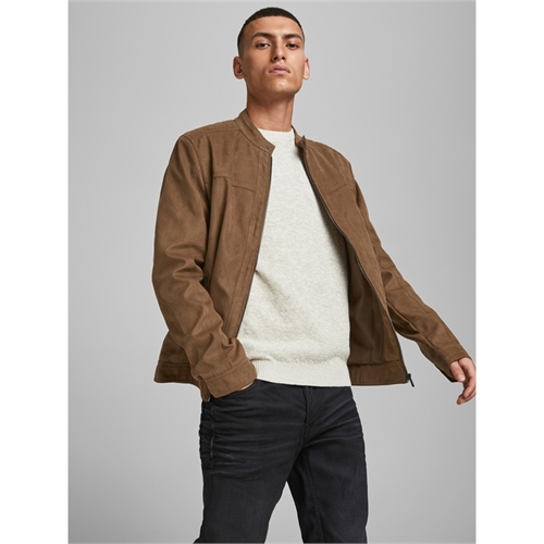12182461 jack & Jones jacket uomo in simlpelle 2 12182461 jack & Jones jacket uomo in simlpelle 2