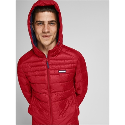 JACK&JONES piumino con cappuccio rosso 12189882_5