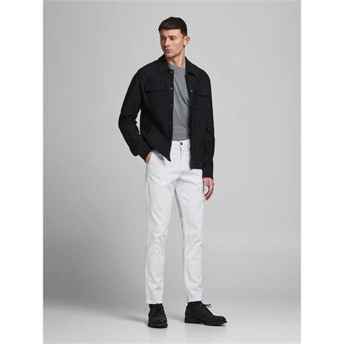 JACK&JONES pantalone uomo slim fit bianco marco bowie 12185923_8