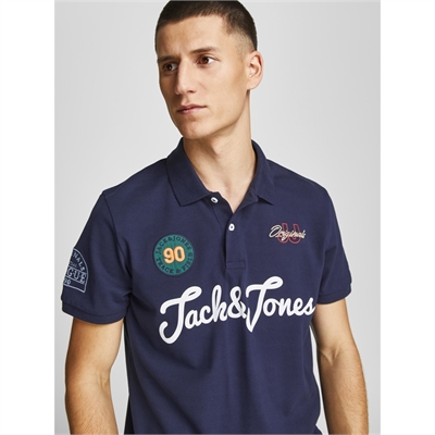 JACK&JONES polo jacj&Jones 12206842 blu_7