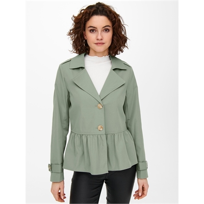 ONLY trench estivo corto 15230367 verde _4