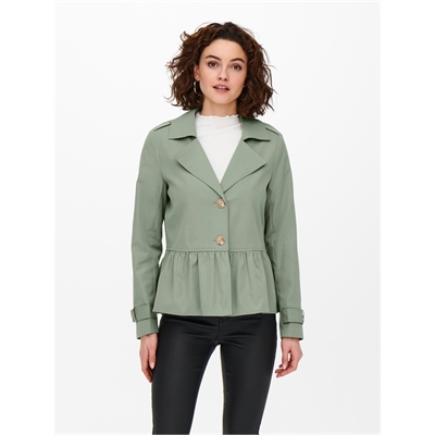 ONLY trench estivo corto 15230367 verde _5