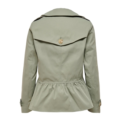 ONLY trench estivo corto 15230367 verde 