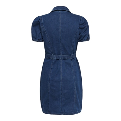 ONLY abiti in denim con manica a sbuffo  _2