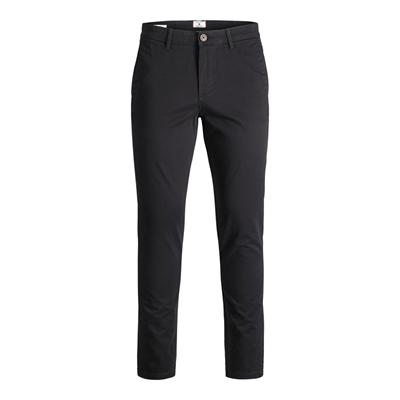 12150158 pantalone slim fit uomo jack jones nero