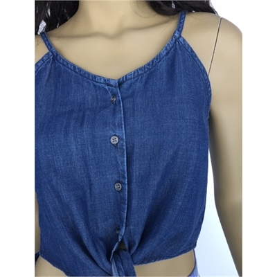 15177549 top in jeans con laccio only 3