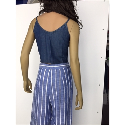 15177549 top in jeans con laccio only 4