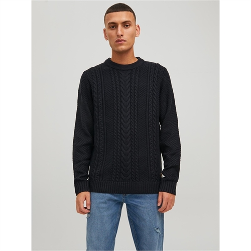 JACK&JONES pullover maglione uomo con dettagli 12220809 blu _6