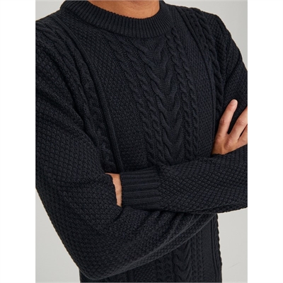 JACK&JONES pullover maglione uomo con dettagli 12220809 blu
